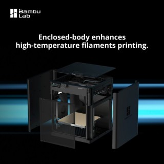 Bambulab P1S Combo CoreXY Full 3D Printer High Speed with AMS